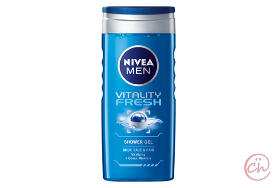 Душ-гел за мъже с морски минерали Vitality fresh- Nivea MEN